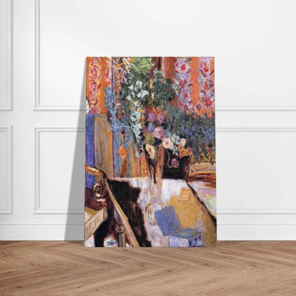 Interior with Flowers Canvas | Pierre Bonnard Canvas | Pierre Bonnard Shop