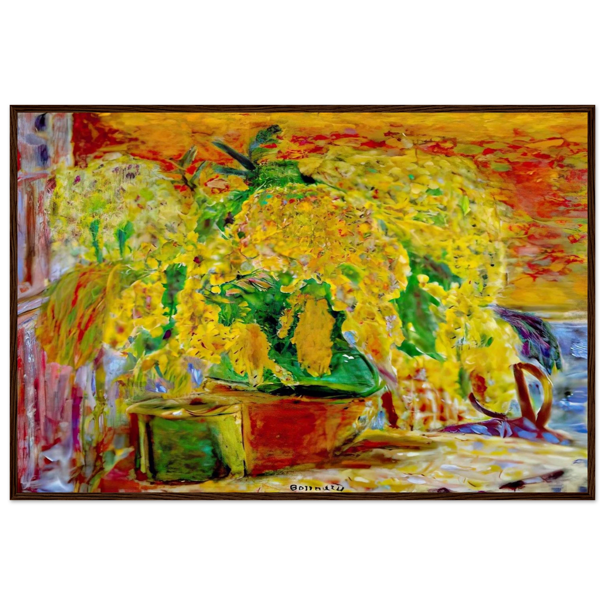 Bunch of Mimosa Framed Poster | Pierre Bonnard Framed Prints Wall Art | Pierre Bonnard Shop
