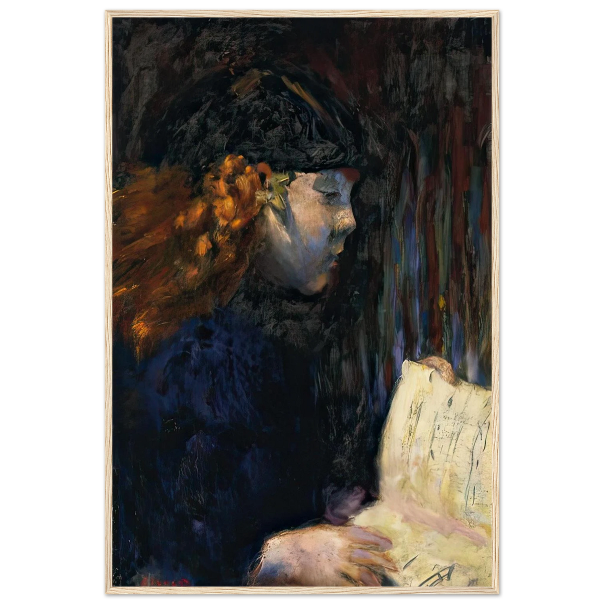 The Solfege Framed Poster | Pierre Bonnard Framed Prints Wall Art | Pierre Bonnard Shop