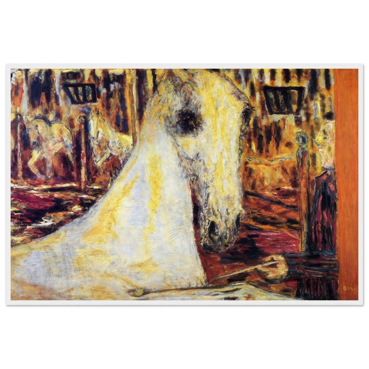 The Circus Horse Framed Poster | Pierre Bonnard Framed Prints Wall Art | Pierre Bonnard Shop