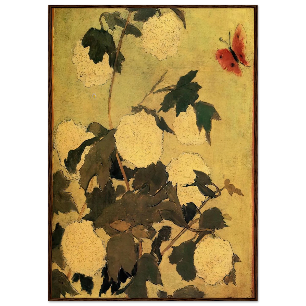 Snowballs Framed Poster | Pierre Bonnard Framed Prints Wall Art | Pierre Bonnard Shop