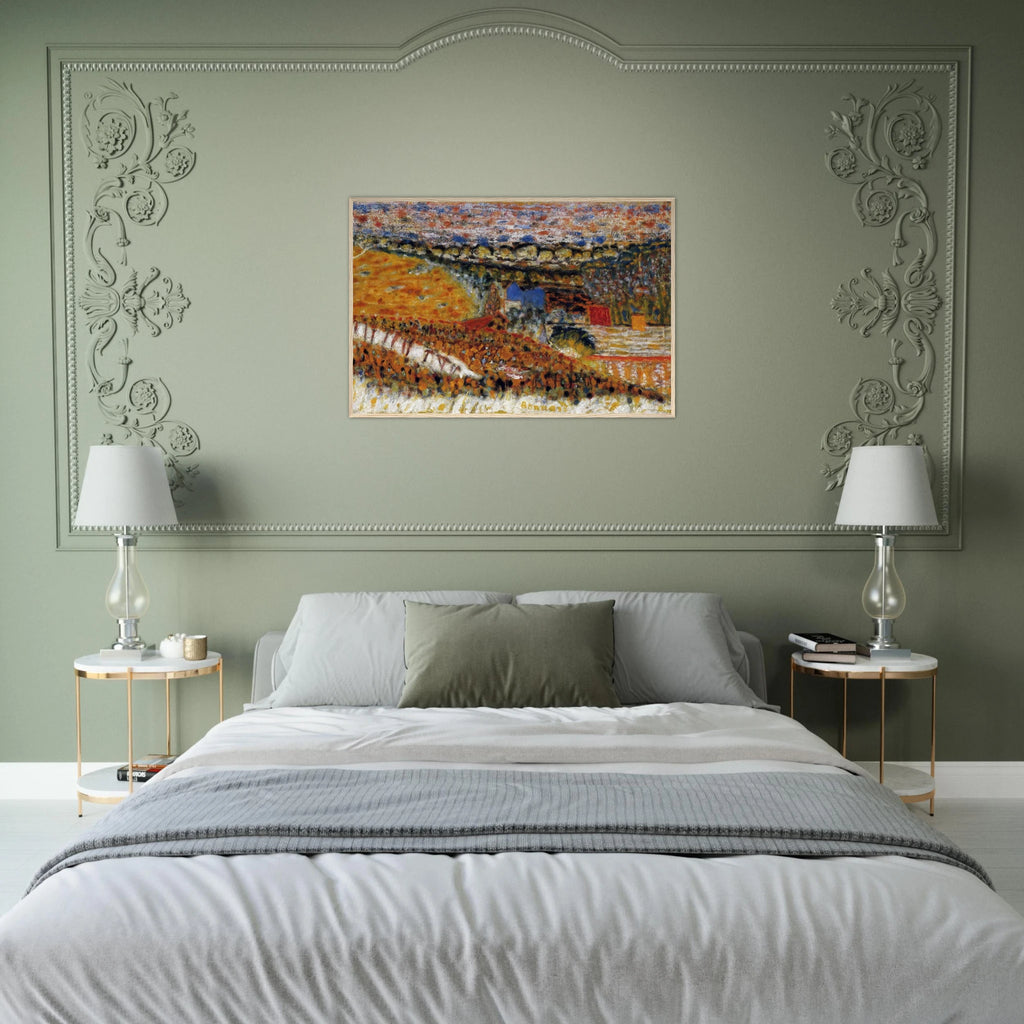 Autumn View Framed Poster | Pierre Bonnard Framed Prints Wall Art | Pierre Bonnard Shop