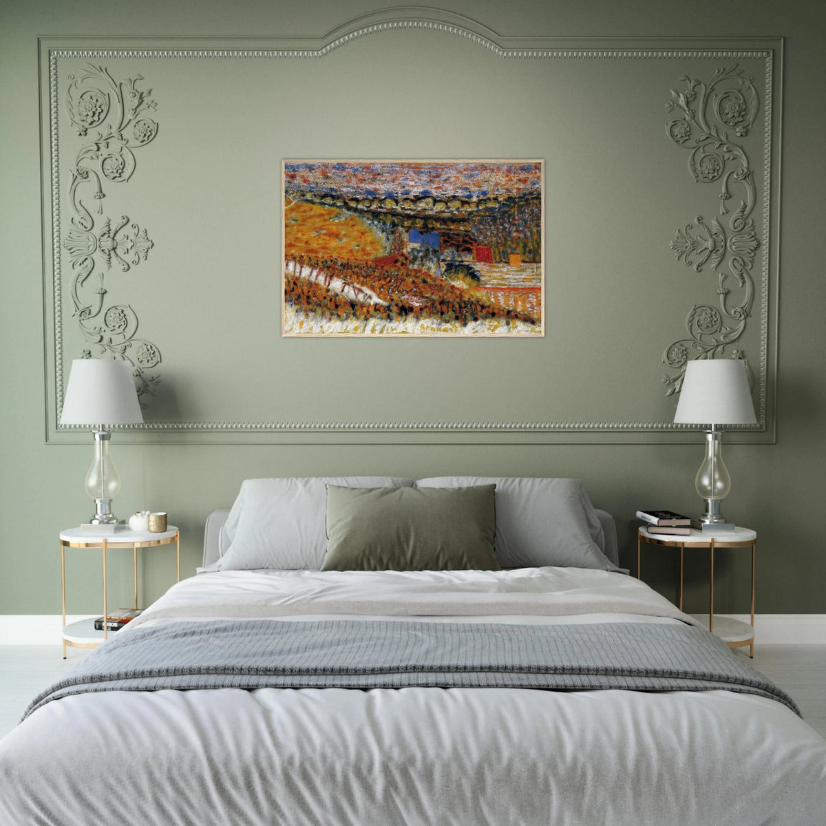 Autumn View Framed Poster | Pierre Bonnard Framed Prints Wall Art | Pierre Bonnard Shop