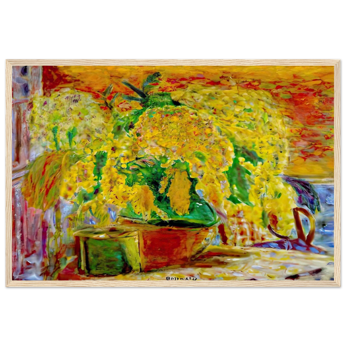 Bunch of Mimosa Framed Poster | Pierre Bonnard Framed Prints Wall Art | Pierre Bonnard Shop