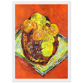 Peaches and Grapes Framed Poster | Pierre Bonnard Framed Prints Wall Art | Pierre Bonnard Shop