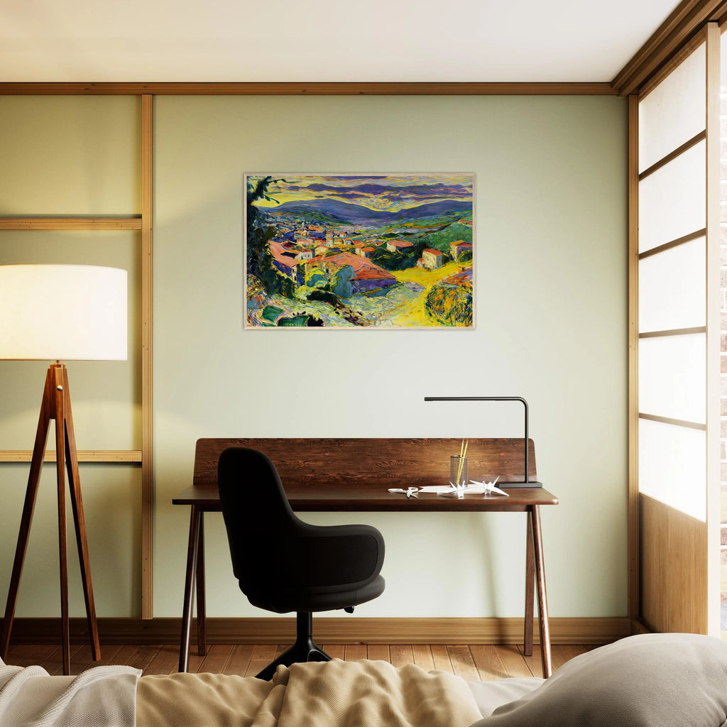 Landscape at Le Cannet Framed Poster | Pierre Bonnard Framed Prints Wall Art | Pierre Bonnard Shop