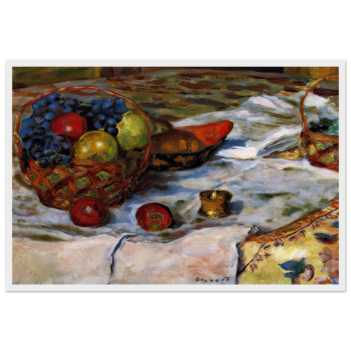 Still LIfe with Earthenware Dish Framed Poster | Pierre Bonnard Framed Prints Wall Art | Pierre Bonnard Shop