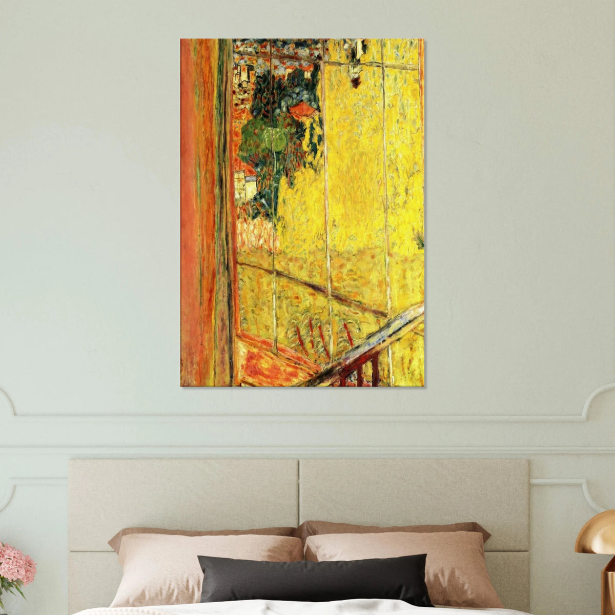 The workshop with Mimosa Canvas | Pierre Bonnard Canvas | Pierre Bonnard Shop