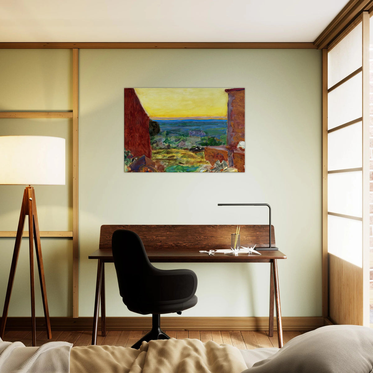Landscape, Sunset Canvas | Pierre Bonnard Canvas | Pierre Bonnard Shop