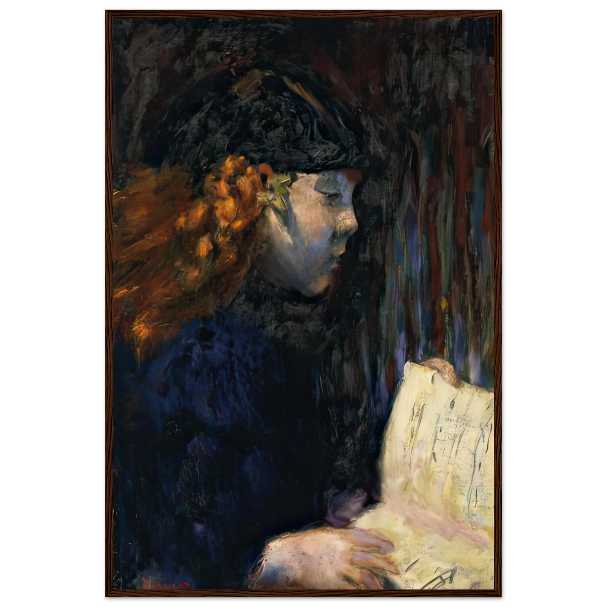 The Solfege Framed Poster | Pierre Bonnard Framed Prints Wall Art | Pierre Bonnard Shop