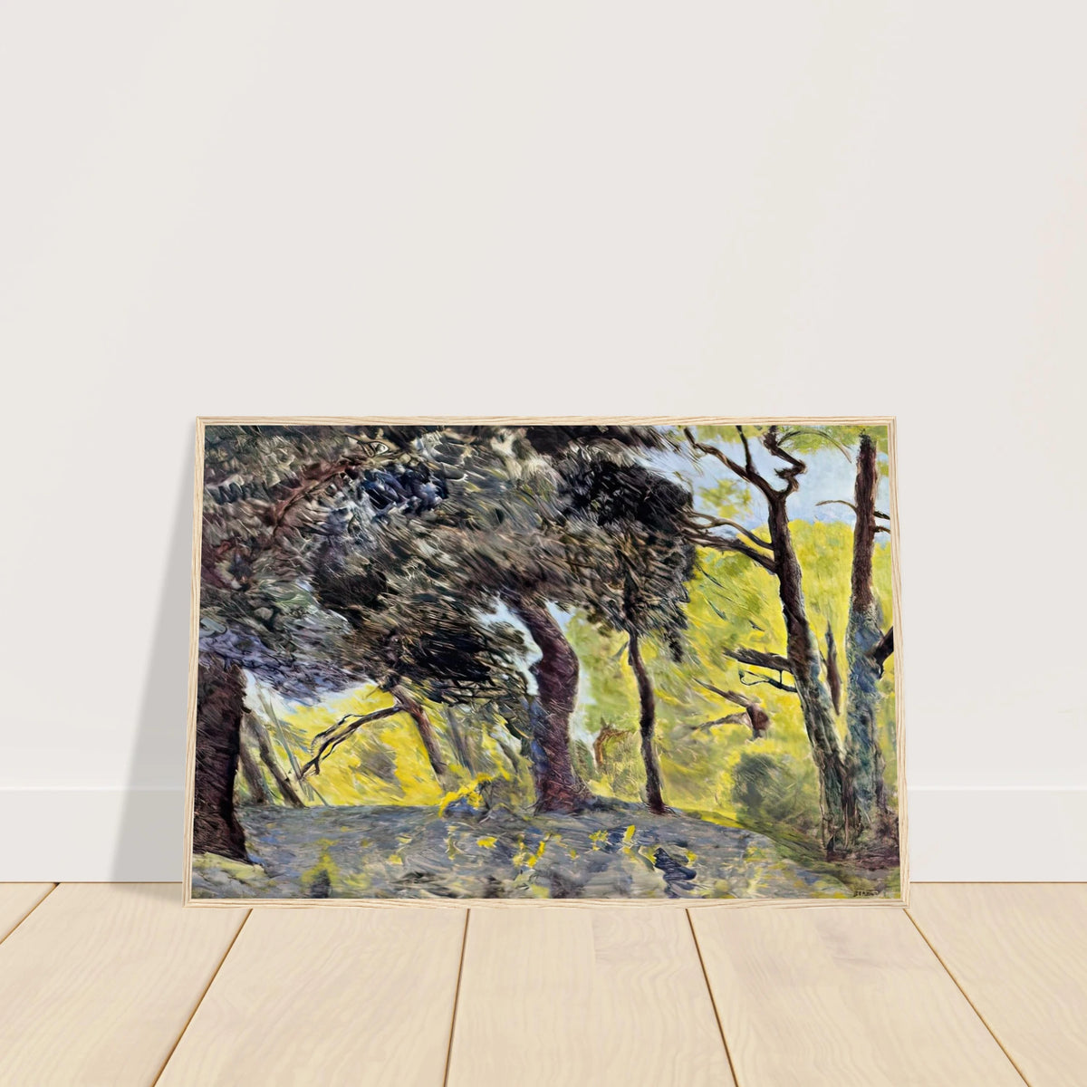 In the Woods (study) Framed Poster | Pierre Bonnard Framed Prints Wall Art | Pierre Bonnard Shop