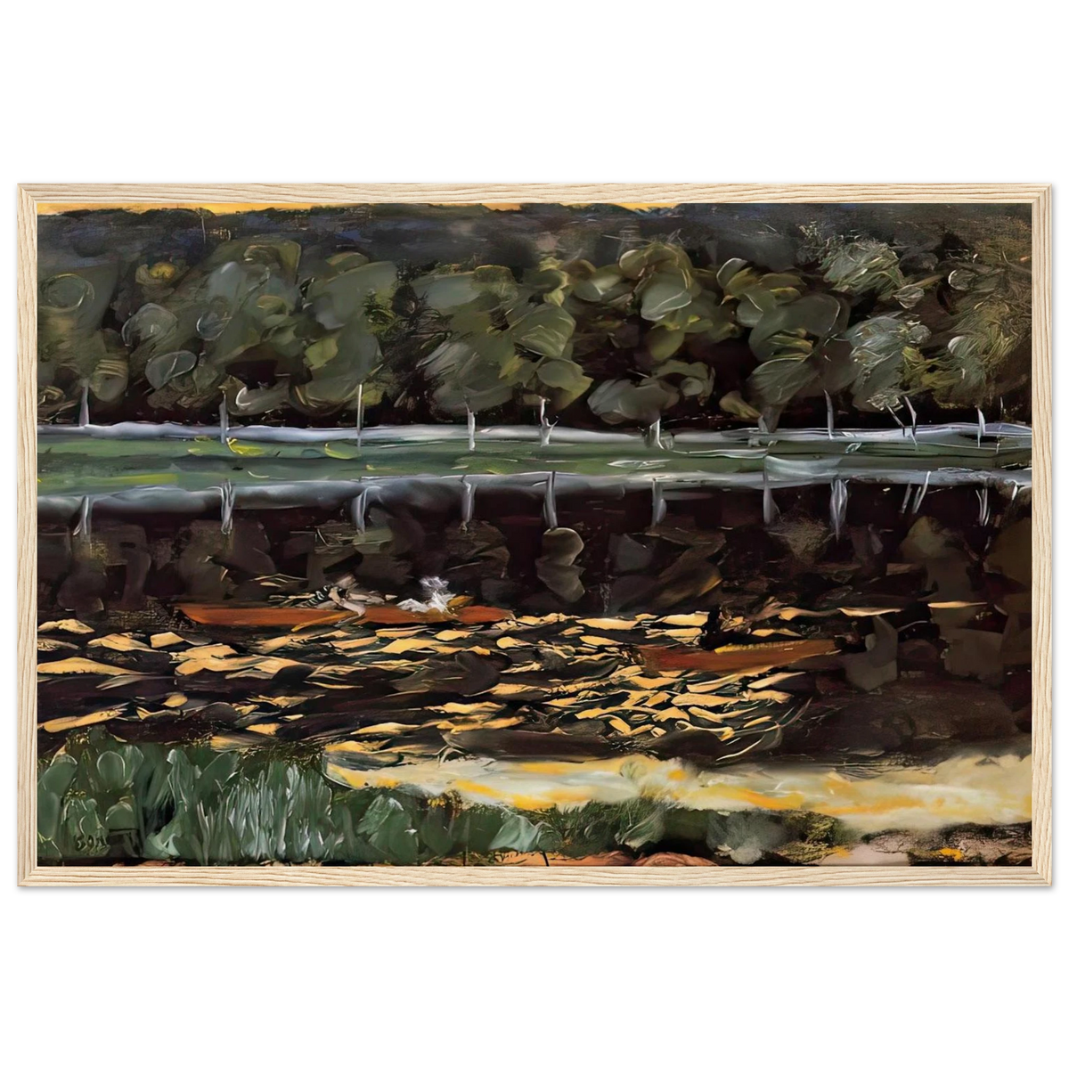 Going Rowing Framed Poster | Pierre Bonnard Framed Prints Wall Art | Pierre Bonnard Shop