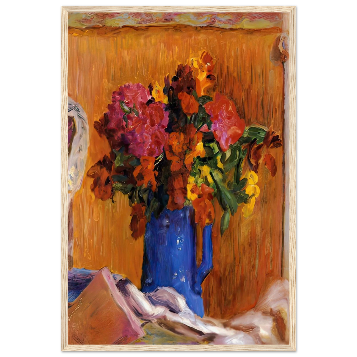 The Blue Pot Framed Poster | Pierre Bonnard Framed Prints Wall Art | Pierre Bonnard Shop