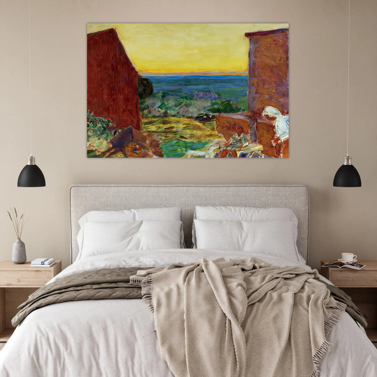 Landscape, Sunset Poster | Pierre Bonnard Poster | Pierre Bonnard Shop