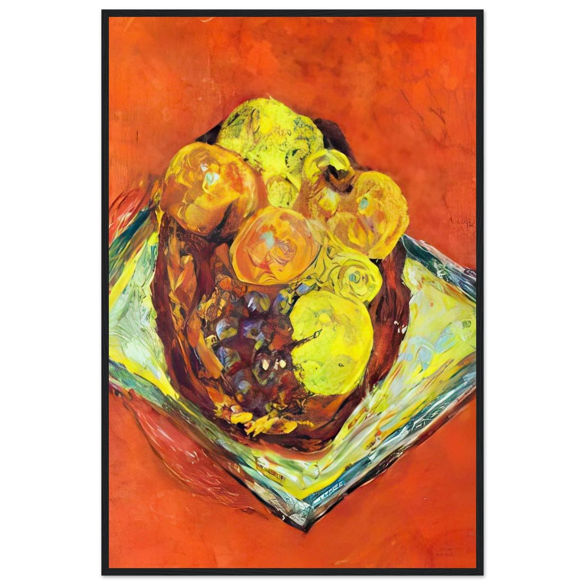 Peaches and Grapes Framed Poster | Pierre Bonnard Framed Prints Wall Art | Pierre Bonnard Shop