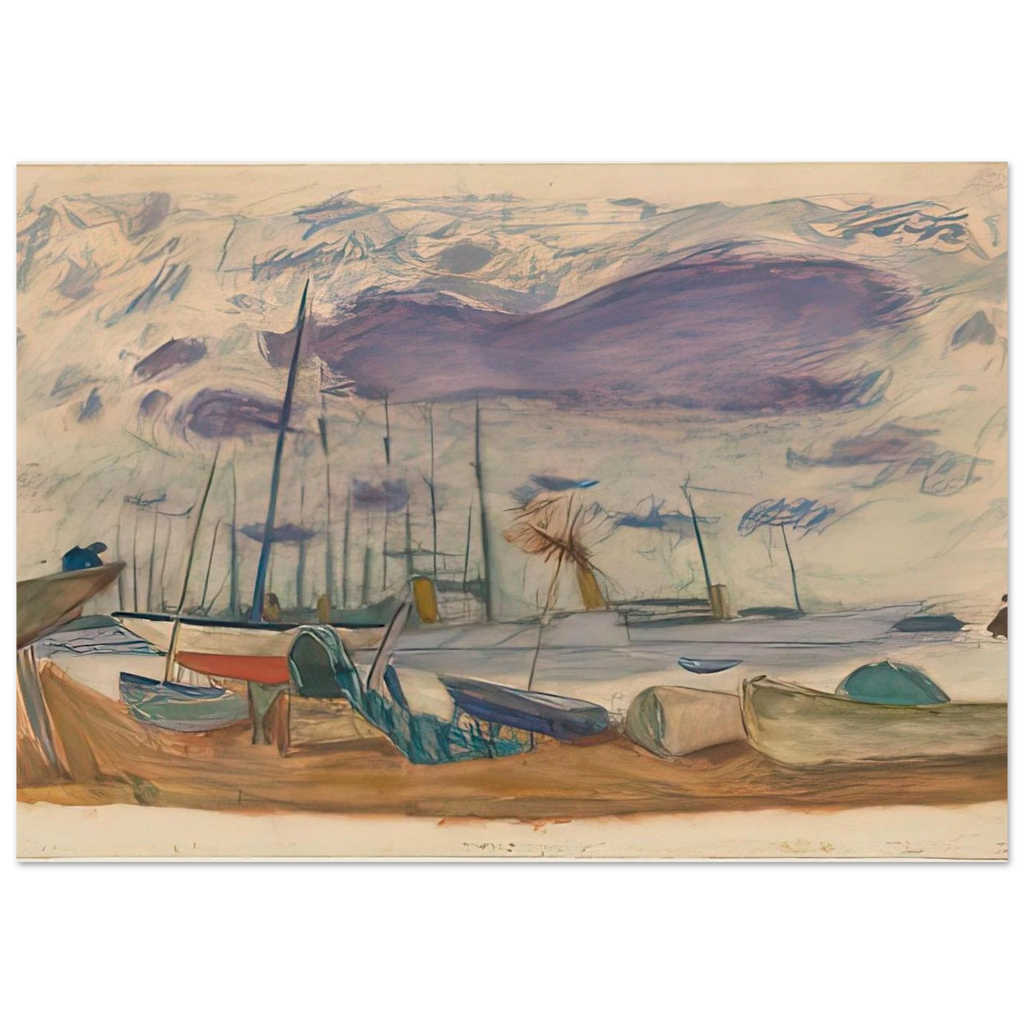 Le Port de Cannes Poster | Pierre Bonnard Poster | Pierre Bonnard Shop