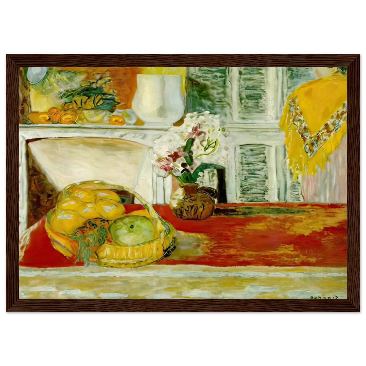 Corner of the Dining Room Framed Poster | Pierre Bonnard Framed Prints Wall Art | Pierre Bonnard Shop