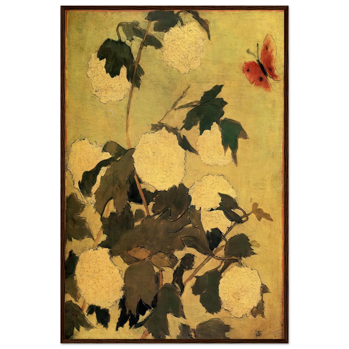 Snowballs Framed Poster | Pierre Bonnard Framed Prints Wall Art | Pierre Bonnard Shop