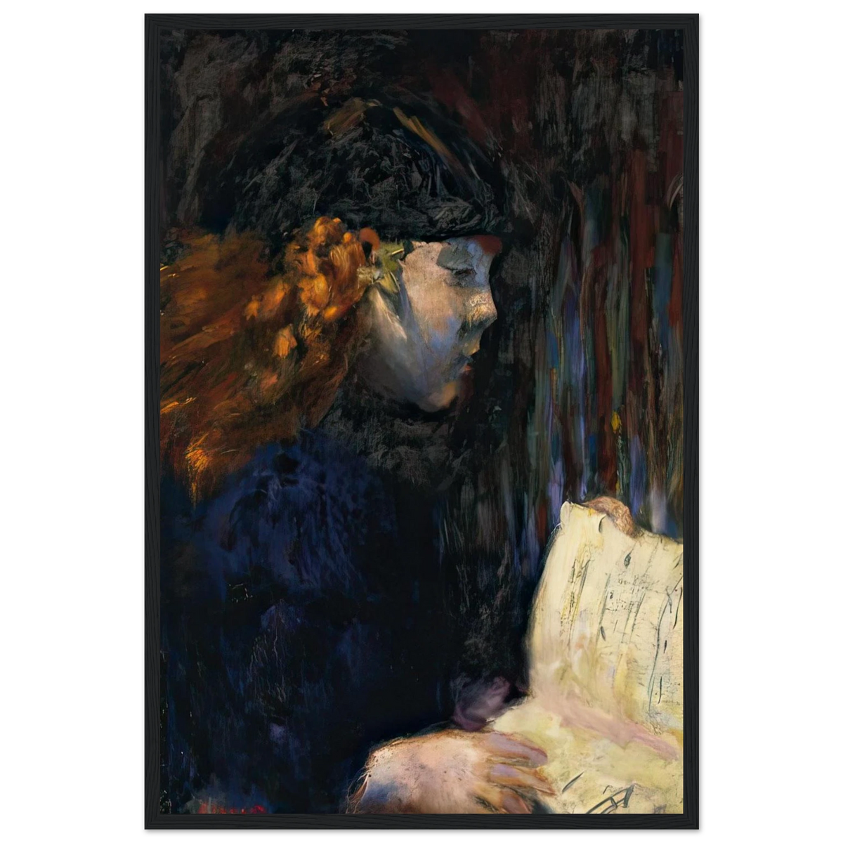 The Solfege Framed Poster | Pierre Bonnard Framed Prints Wall Art | Pierre Bonnard Shop