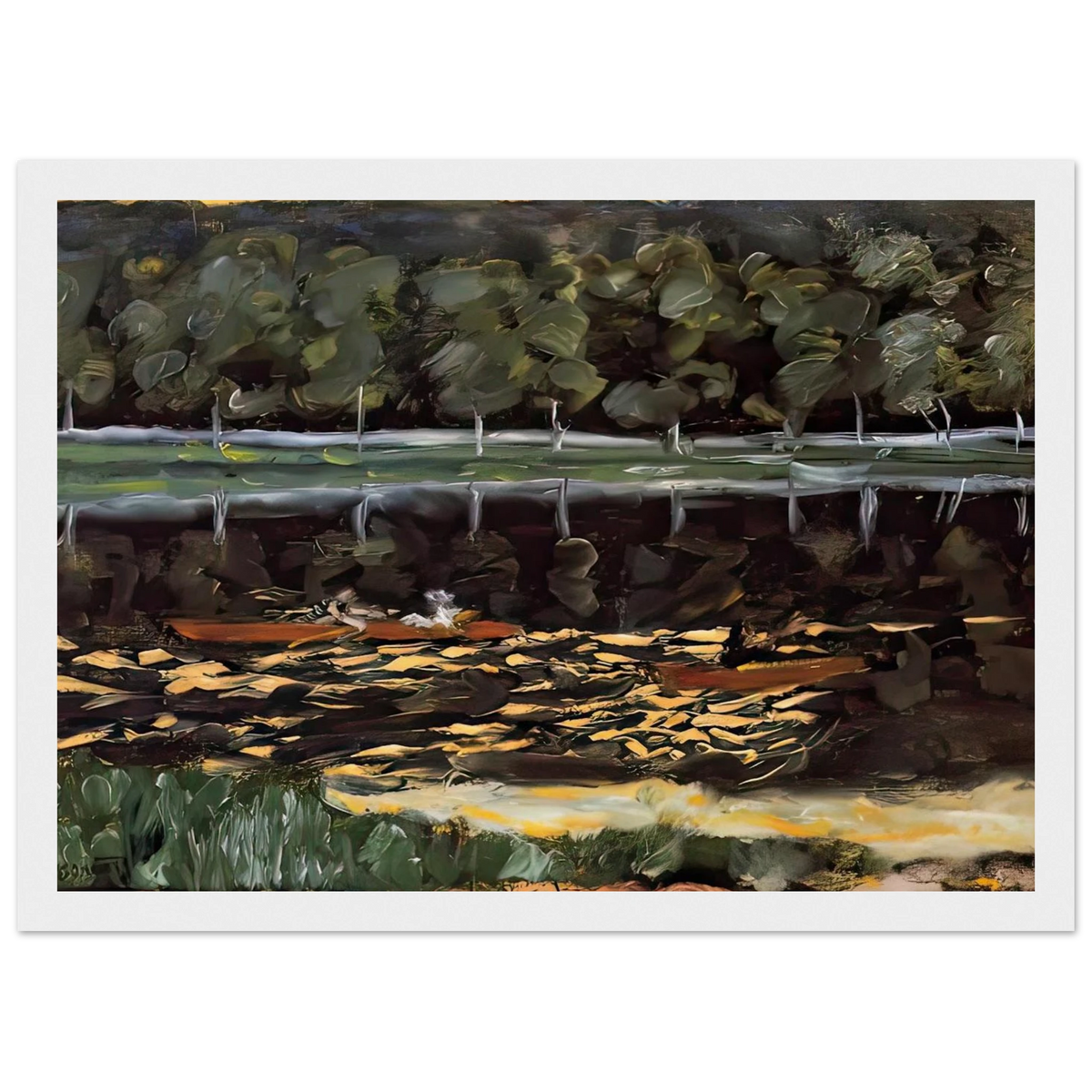 Going Rowing Framed Poster | Pierre Bonnard Framed Prints Wall Art | Pierre Bonnard Shop