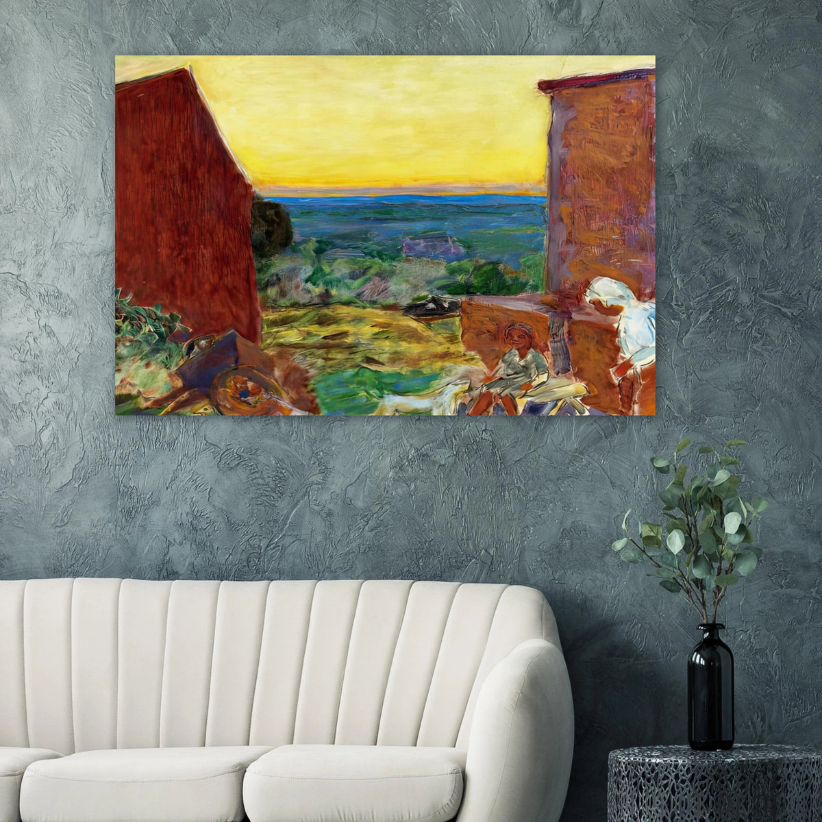 Landscape, Sunset Poster | Pierre Bonnard Poster | Pierre Bonnard Shop