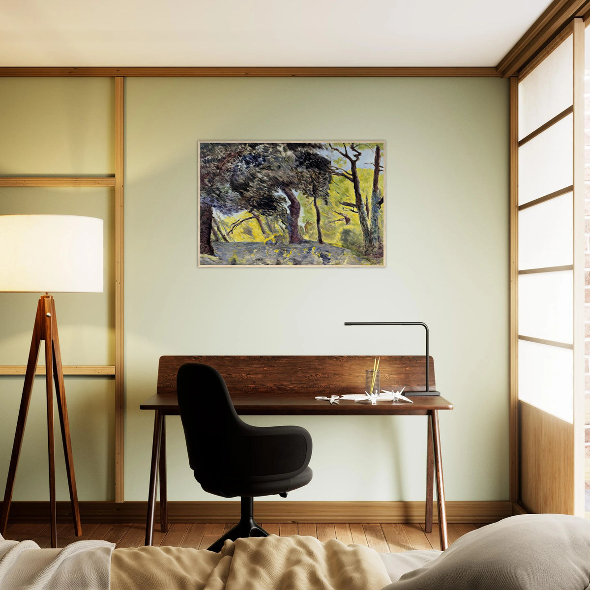 In the Woods (study) Framed Poster | Pierre Bonnard Framed Prints Wall Art | Pierre Bonnard Shop