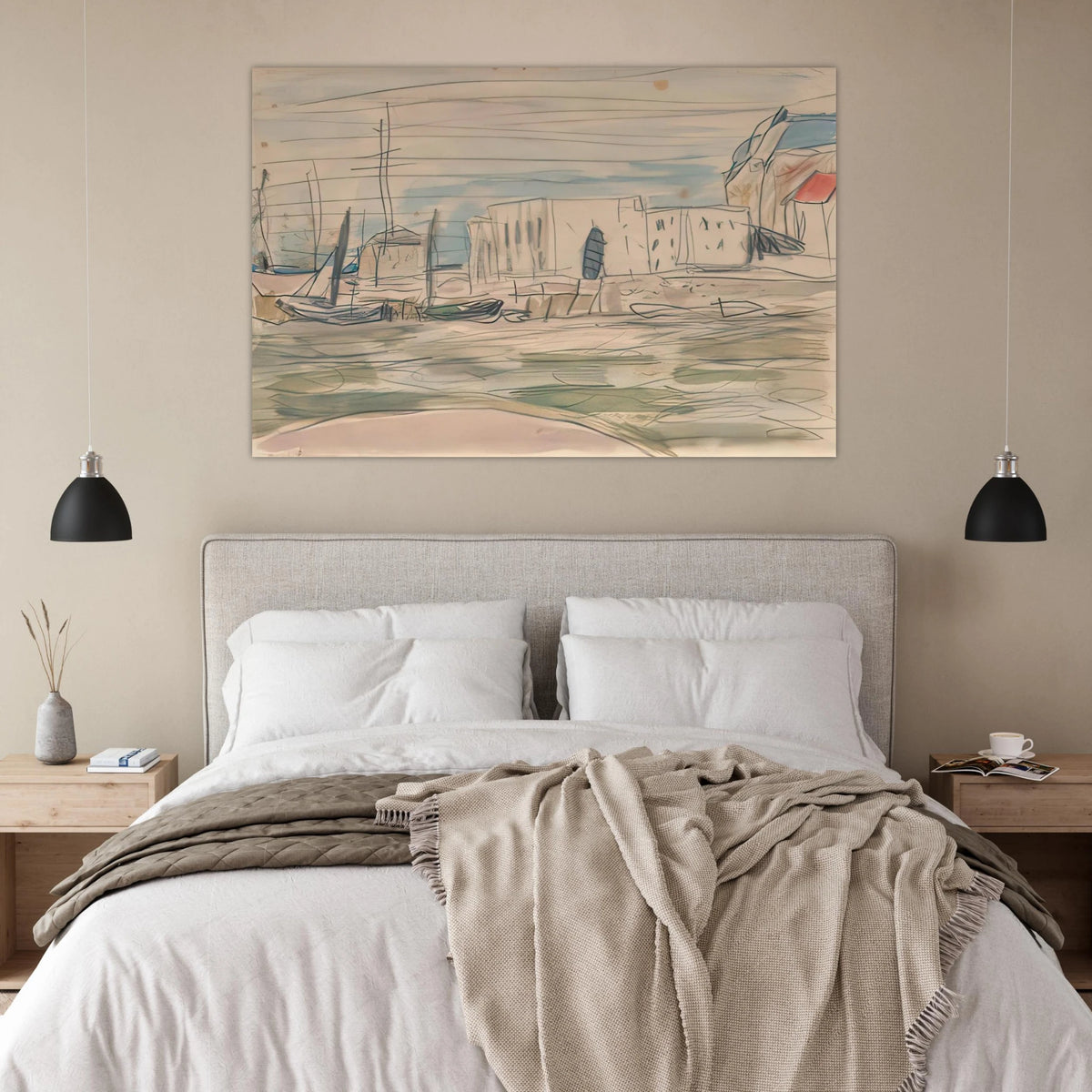 The Docks at Deauville Poster | Pierre Bonnard Poster | Pierre Bonnard Shop