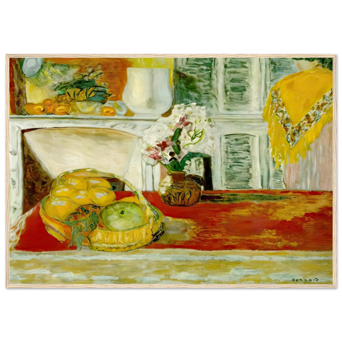 Corner of the Dining Room Framed Poster | Pierre Bonnard Framed Prints Wall Art | Pierre Bonnard Shop