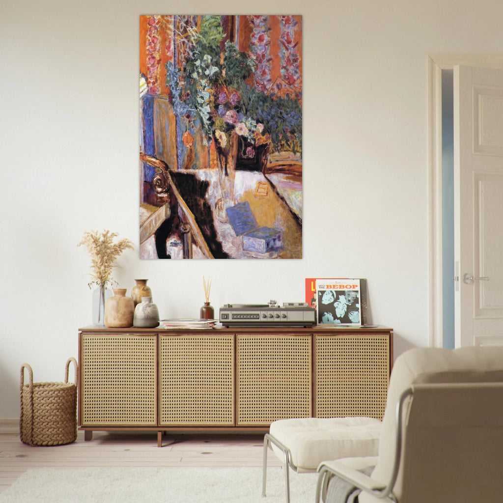 Interior with Flowers Poster | Pierre Bonnard Poster | Pierre Bonnard Shop