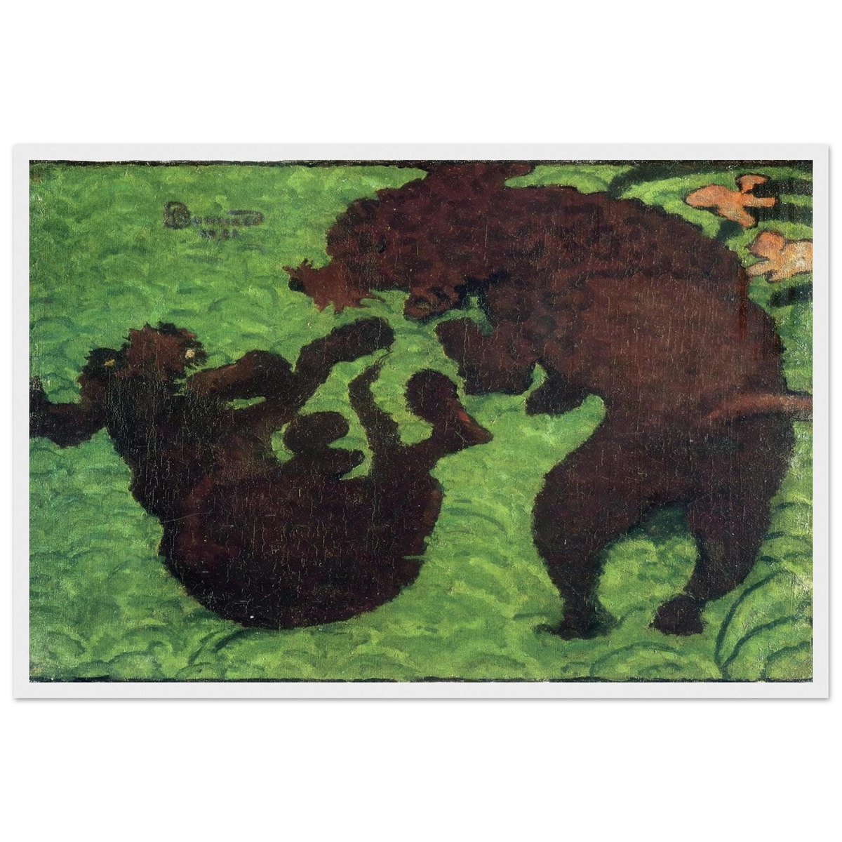 Two Poodles Framed Poster | Pierre Bonnard Framed Prints Wall Art | Pierre Bonnard Shop