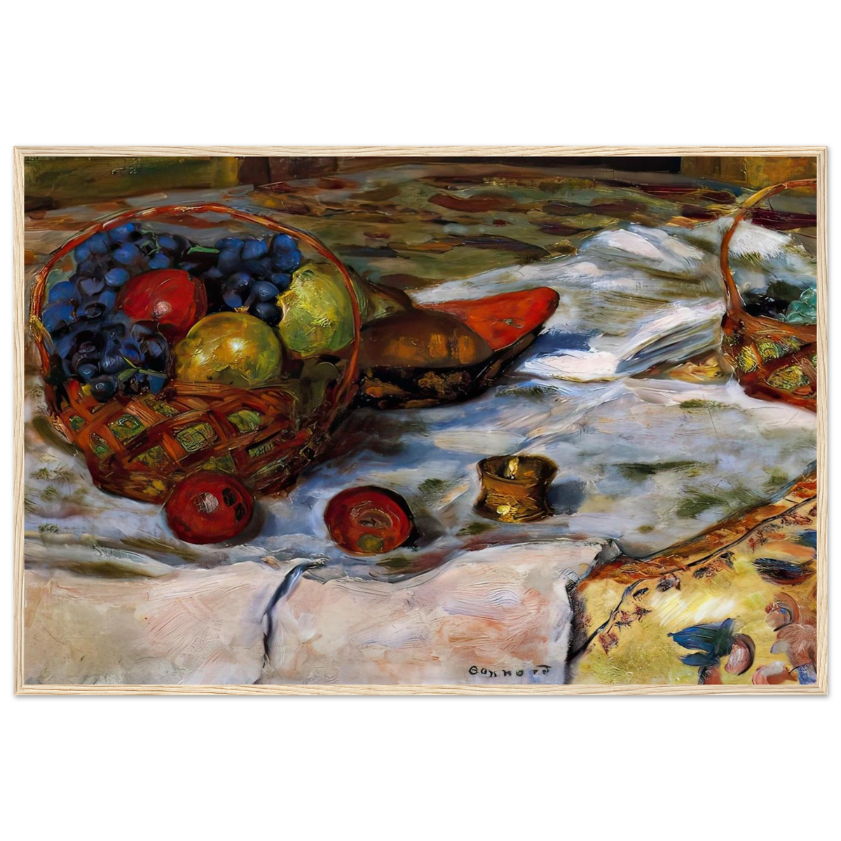 Still LIfe with Earthenware Dish Framed Poster | Pierre Bonnard Framed Prints Wall Art | Pierre Bonnard Shop