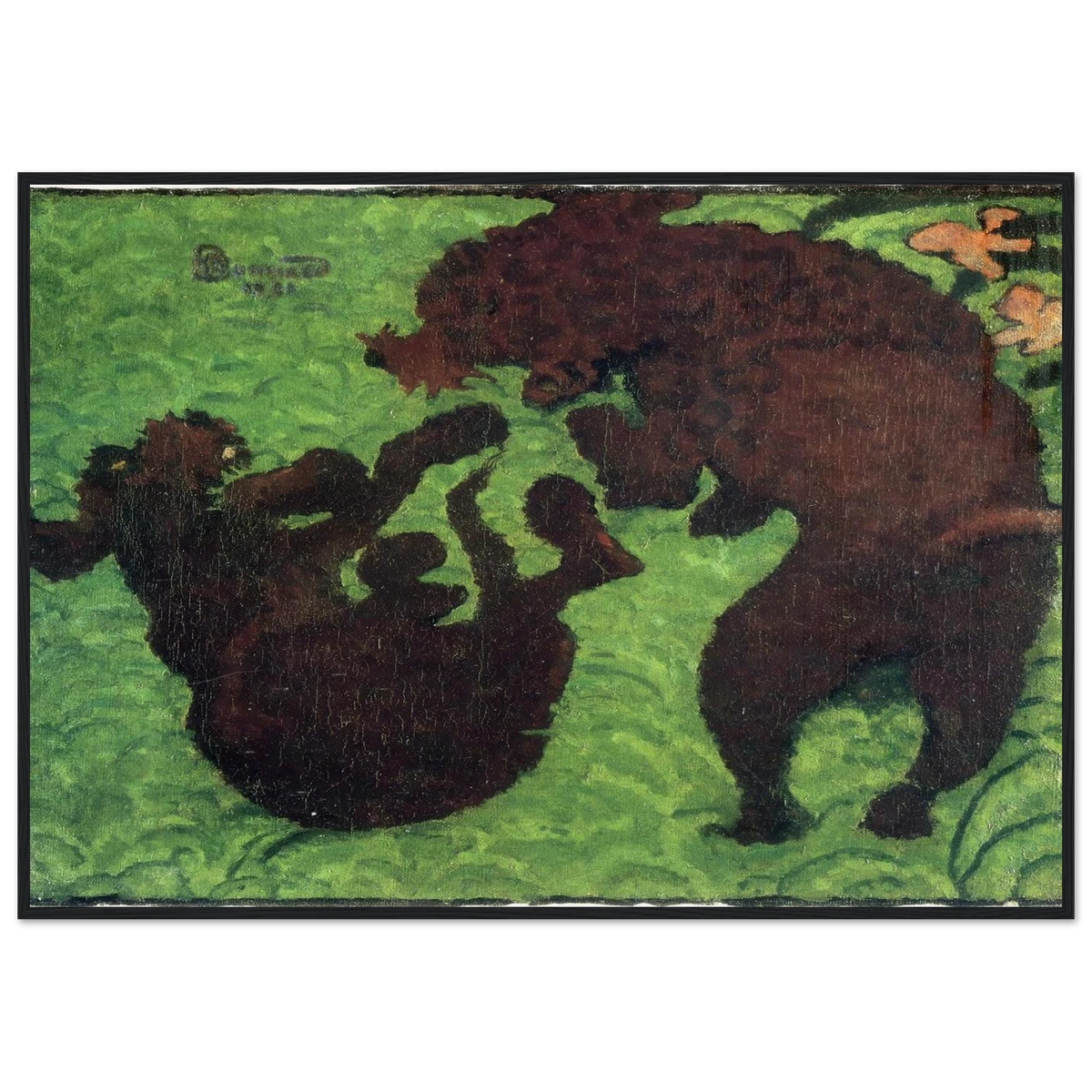 Two Poodles Framed Poster | Pierre Bonnard Framed Prints Wall Art | Pierre Bonnard Shop
