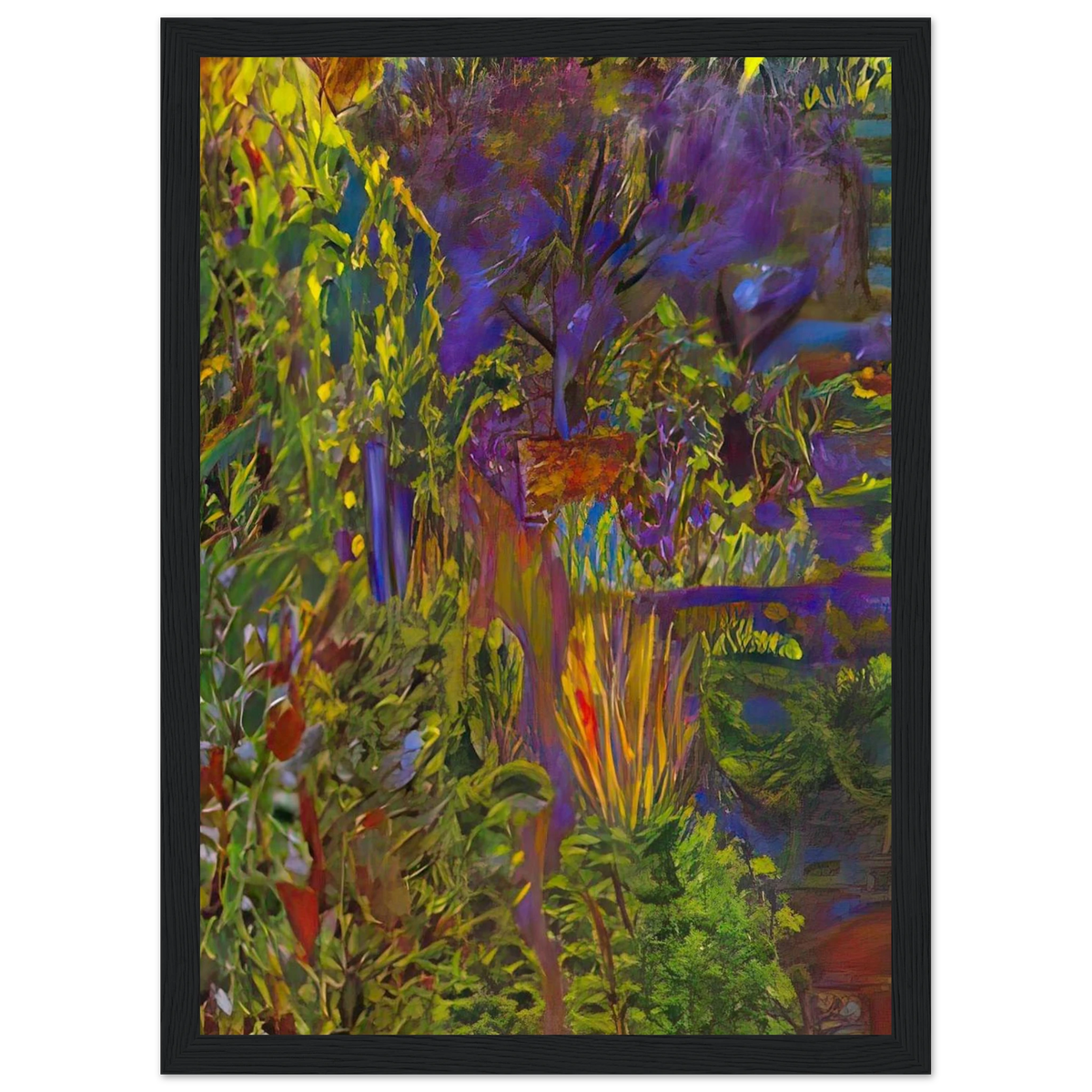 Garden at Midday Framed Poster | Pierre Bonnard Framed Prints Wall Art | Pierre Bonnard Shop