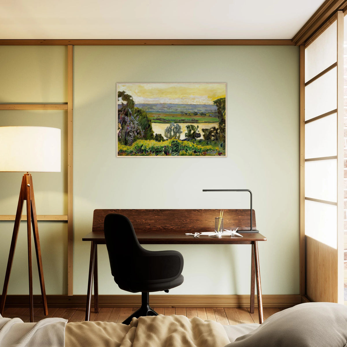 Landscape at Vernon Framed Poster | Pierre Bonnard Framed Prints Wall Art | Pierre Bonnard Shop