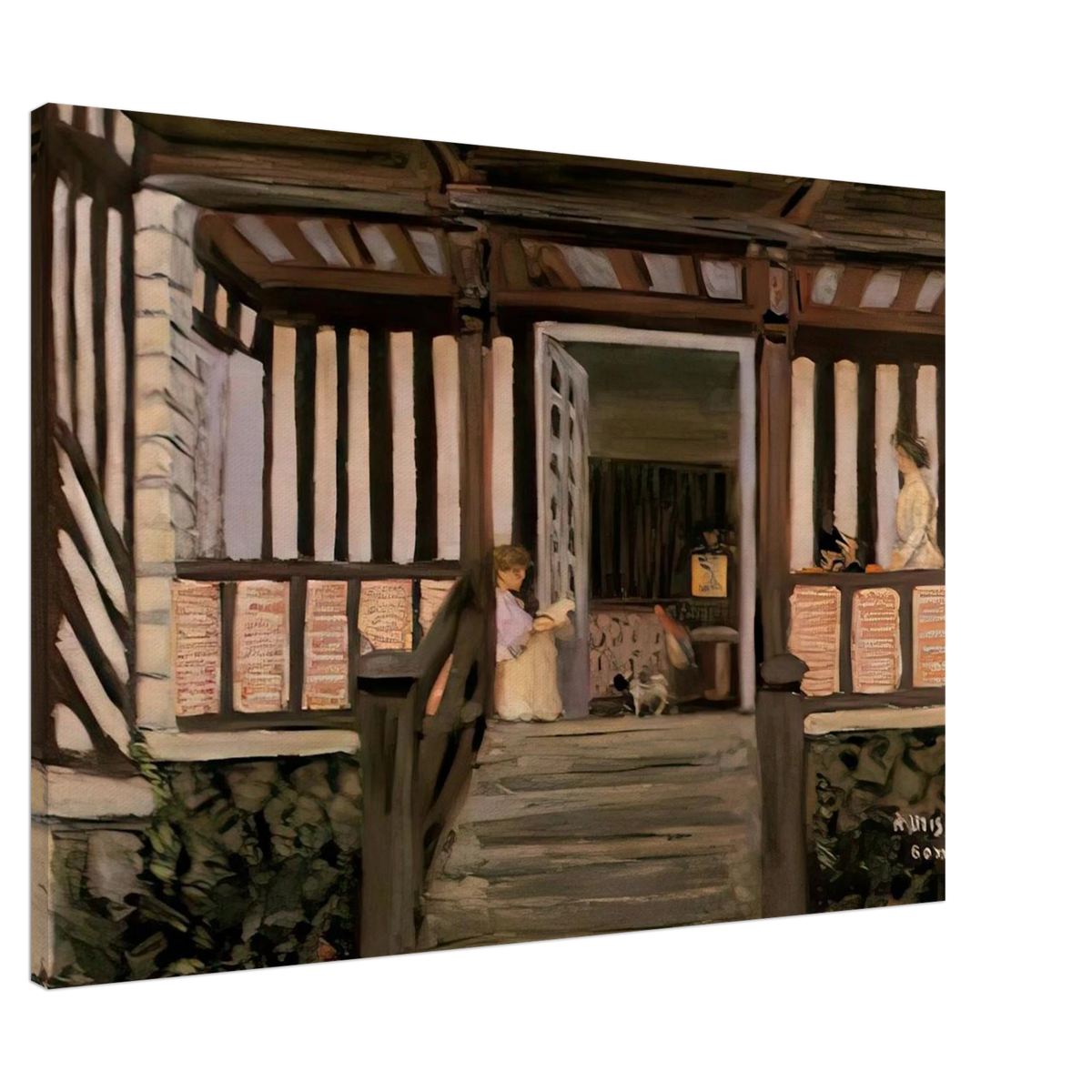 The House of Misia Sert Canvas | Pierre Bonnard Canvas | Pierre Bonnard Shop