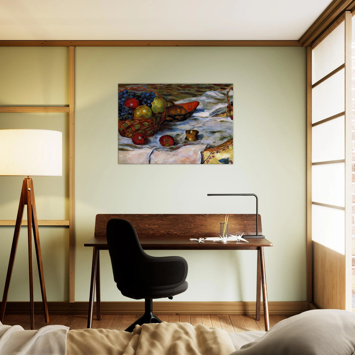 Still LIfe with Earthenware Dish Canvas | Pierre Bonnard Canvas | Pierre Bonnard Shop