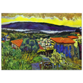 Red Roofs in Cannet Poster | Pierre Bonnard Poster | Pierre Bonnard Shop