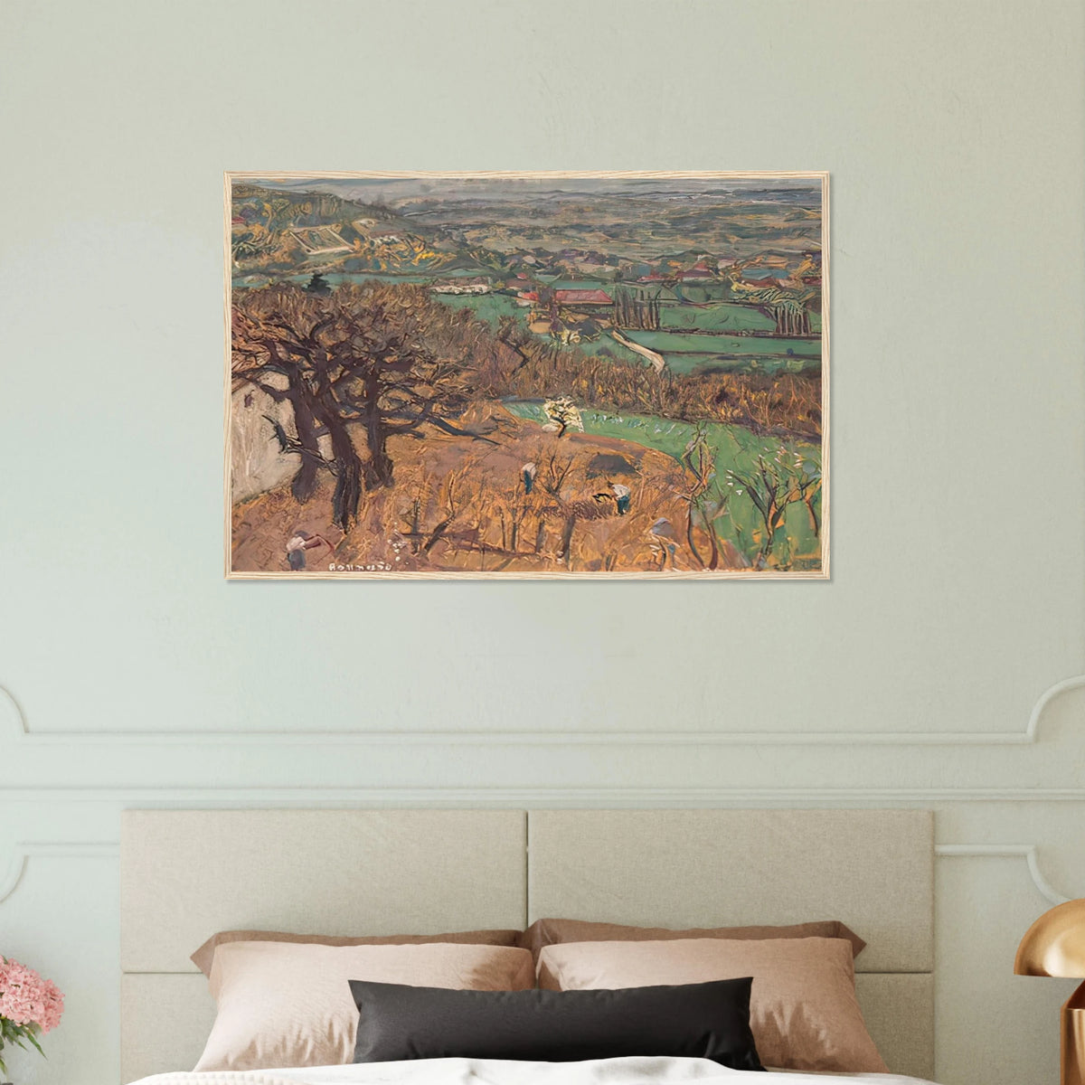Dauphine Landscape Framed Poster | Pierre Bonnard Framed Prints Wall Art | Pierre Bonnard Shop