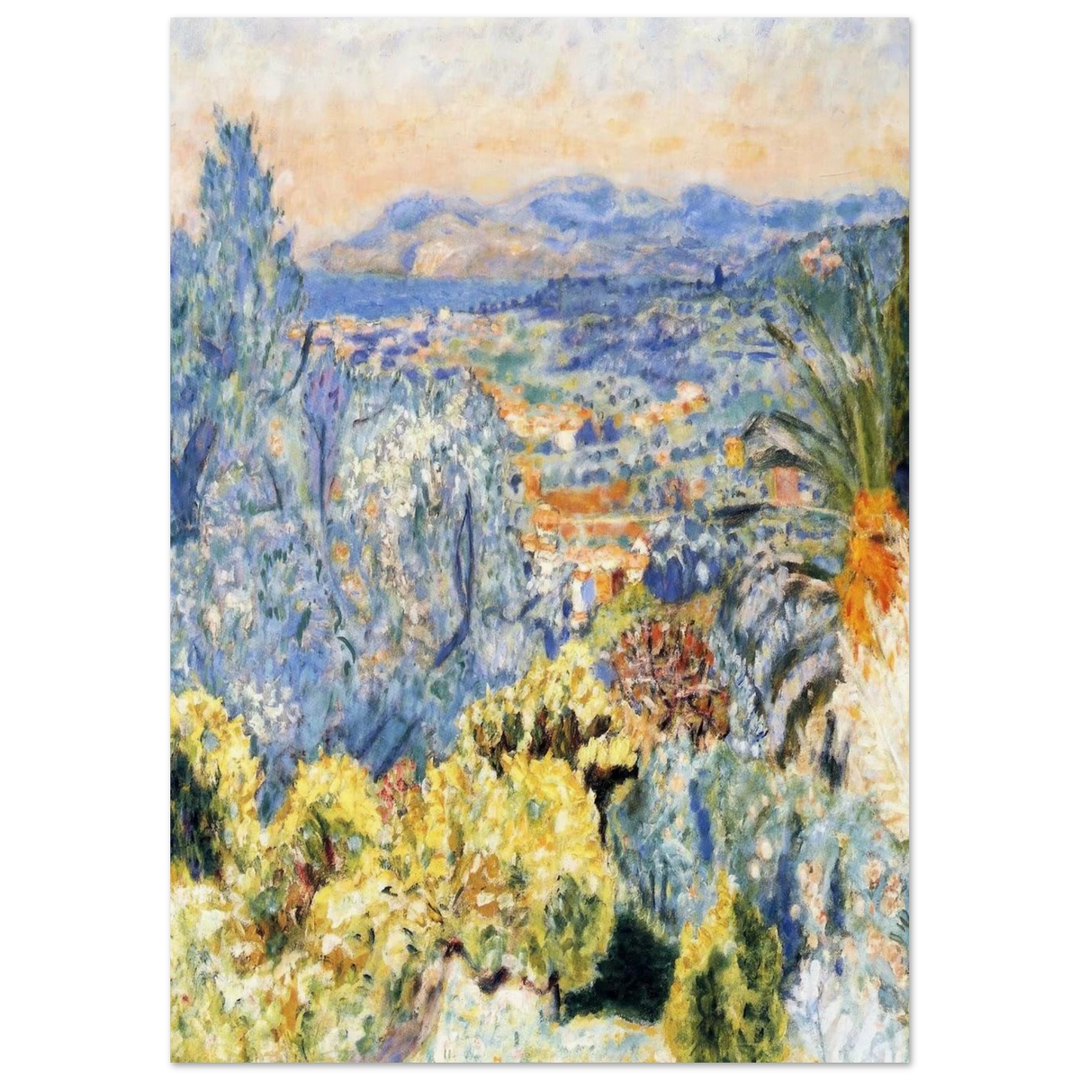 The Cote d'Azur Poster | Pierre Bonnard Poster | Pierre Bonnard Shop