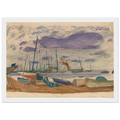 Le Port de Cannes Framed Poster | Pierre Bonnard Framed Prints Wall Art | Pierre Bonnard Shop