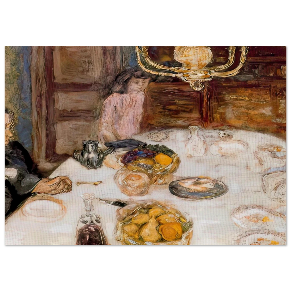 Lunch at Le Grand Lamps Poster | Pierre Bonnard Poster | Pierre Bonnard Shop