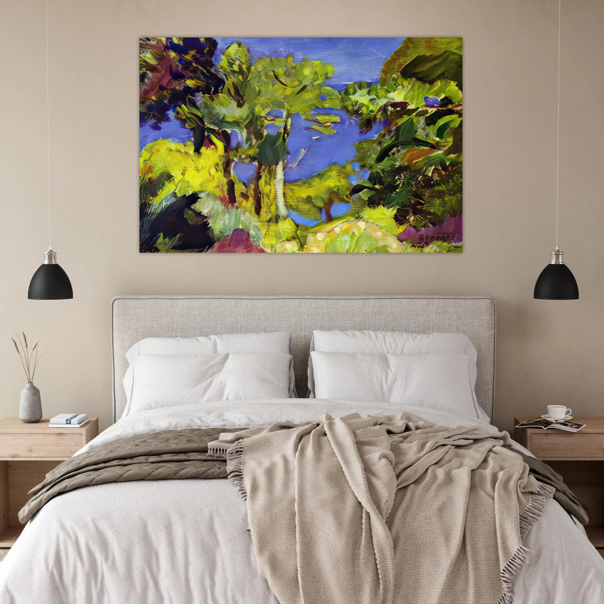 Landscape of Cote d Azur Poster | Pierre Bonnard Poster | Pierre Bonnard Shop
