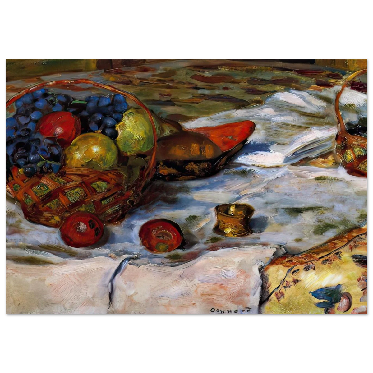 Still LIfe with Earthenware Dish Poster | Pierre Bonnard Poster | Pierre Bonnard Shop