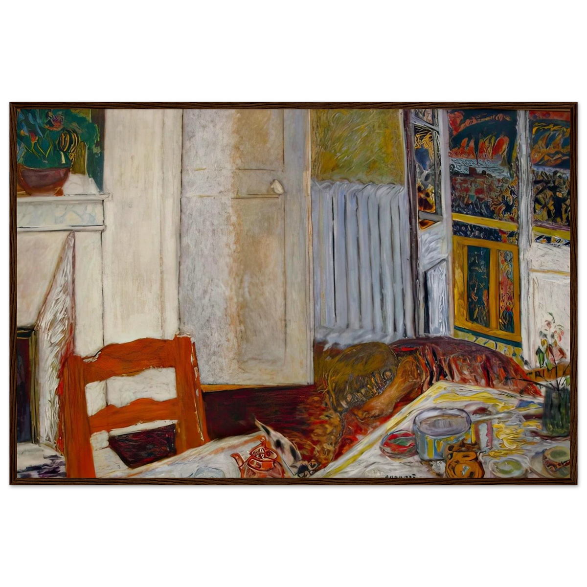 White Interior Framed Poster | Pierre Bonnard Framed Prints Wall Art | Pierre Bonnard Shop