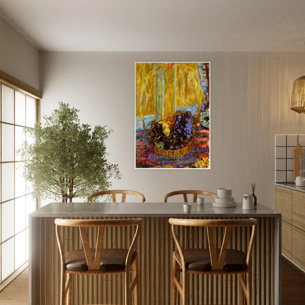 Fruit Basket Framed Poster | Pierre Bonnard Framed Prints Wall Art | Pierre Bonnard Shop