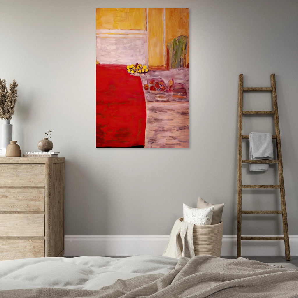 Fruit on the red carpet Poster | Pierre Bonnard Poster | Pierre Bonnard Shop