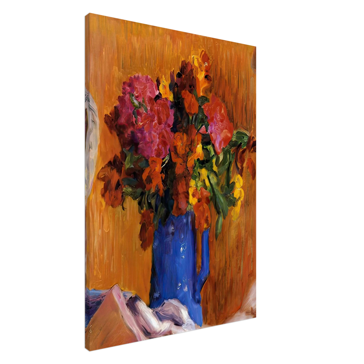 The Blue Pot Canvas | Pierre Bonnard Canvas | Pierre Bonnard Shop