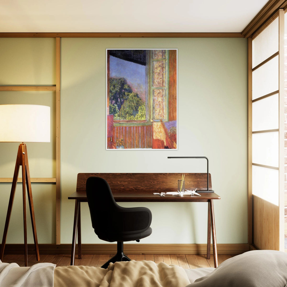 The Open Window Framed Poster | Pierre Bonnard Framed Prints Wall Art | Pierre Bonnard Shop