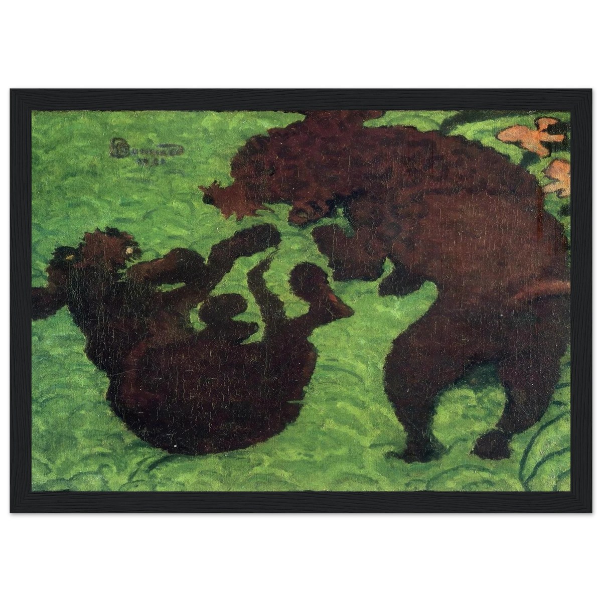 Two Poodles Framed Poster | Pierre Bonnard Framed Prints Wall Art | Pierre Bonnard Shop