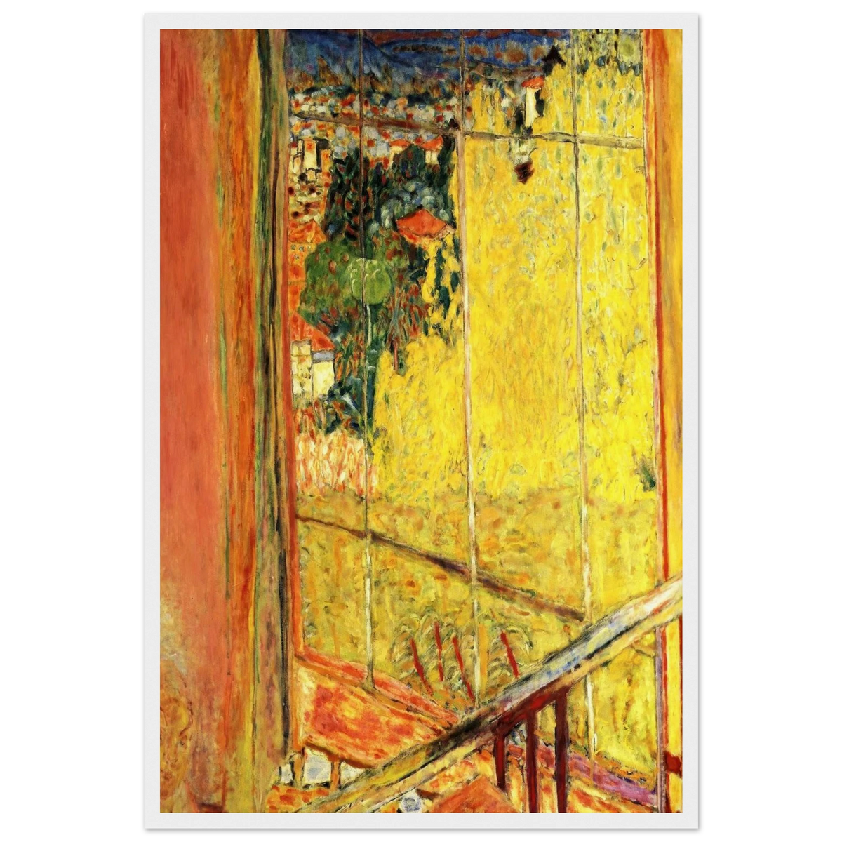 The workshop with Mimosa Framed Poster | Pierre Bonnard Framed Prints Wall Art | Pierre Bonnard Shop